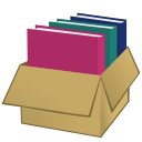 nicubunu_Box_with_folders from openclipart.org nicubunu_Box_with_folders from openclipart.org